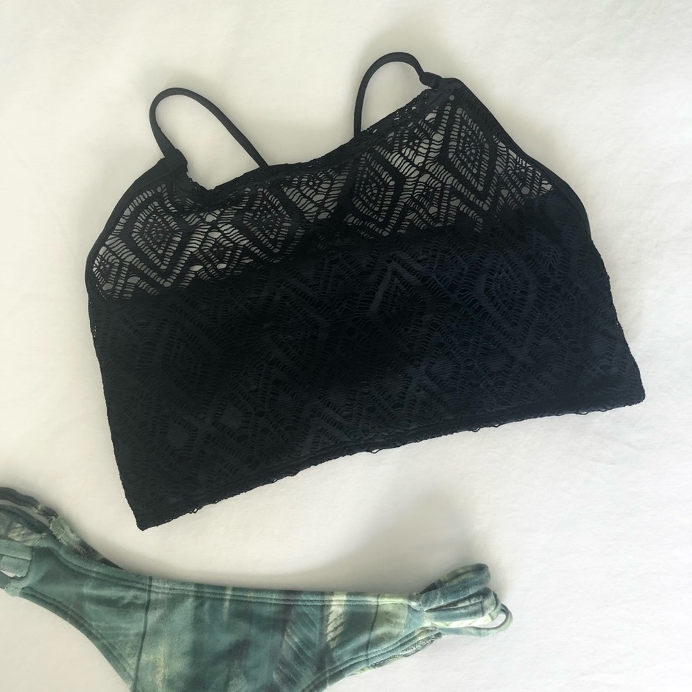 Midori Bikinis black “Laguna” top